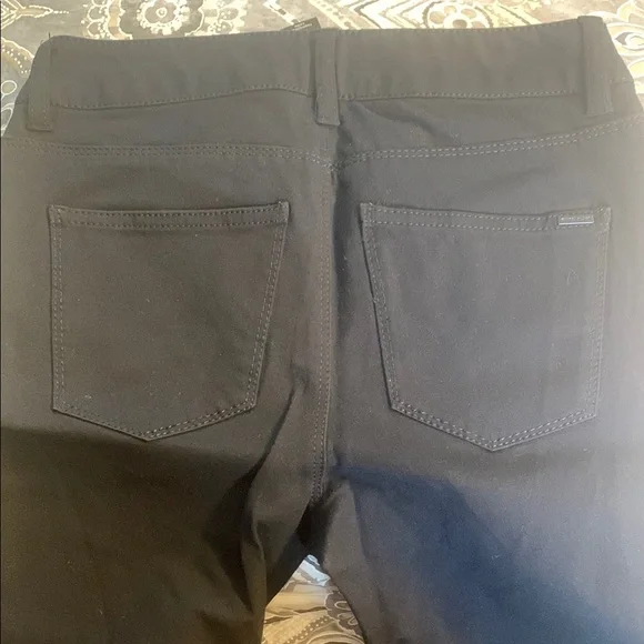 Black Skinny Flare Stretch Jeans 00S NWOT - Picture 4 of 6